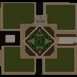 Ultimate Footmen Frenzy minimap