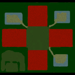 Hero Defense GreenWoods zSaga z-2.1 minimap