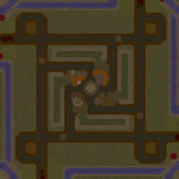 Burbenog TD: Oblivion v.Gold minimap