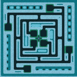 Green Circle TD Winter Edition W8 minimap