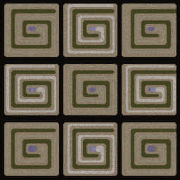 Spiral Survivor TD : Final Edition minimap