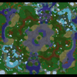(2)Northern Woods minimap