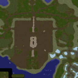 Siege of Lordaeron City 1.0G minimap