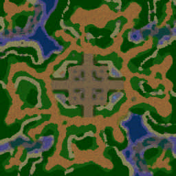 Lost Temple DotA v7.15Beta minimap