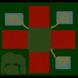 Hero Defense GreenWoods zSaga zWarX minimap