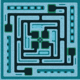 Green Circle TD Winter Edition W17 minimap