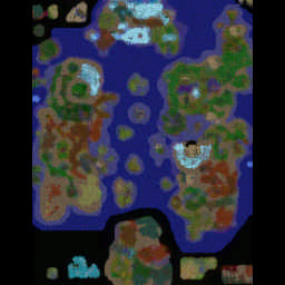 Azeroth Wars Reforged 1.19 minimap