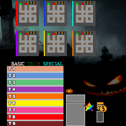Pumpkin TD v2.3b minimap
