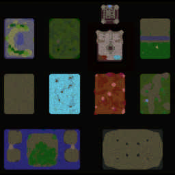 Custom Team Survive Zero minimap
