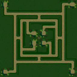 DBZ Circle TD MEGA 2.0 minimap