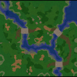 The Two Rivers FFA (random heroes) minimap
