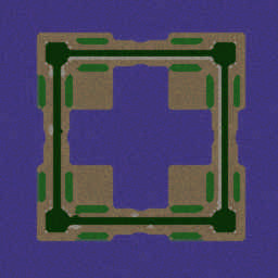 The Four Spires minimap