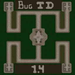 Bug TD 1.4a minimap
