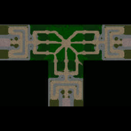 Stronghold v3.2 3teams minimap