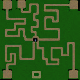 Maze TD V4.0 minimap
