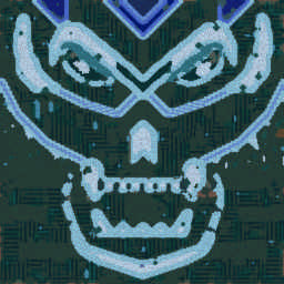 Defence of the Evil Face minimap