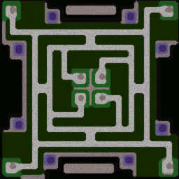 Green Circle TD Exa엑사 11 minimap