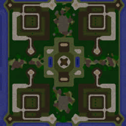The Four TD v1.14 minimap